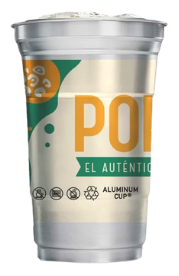Vaso oficial de aluminio La Pola Fest